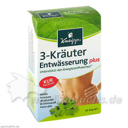 KNEIPP 3-Kräuter Entwässerung, 60 ST – PZN 5704042