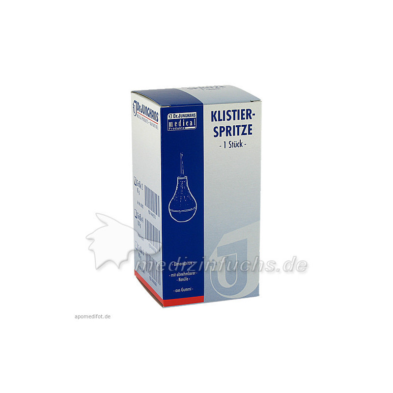 Klistierspritze Gr.2 85g birnenförmig, 1 ST – PZN 4444573