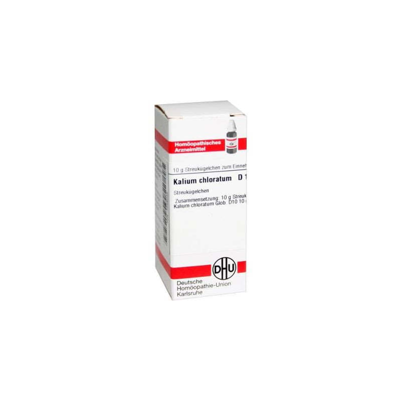 Kalium Chloratum D 10 Globuli (10 g) – PZN 7248039