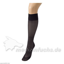Kniestrümpfe m. Softbündchen Gr. II schwarz, 2 ST – PZN 1880345