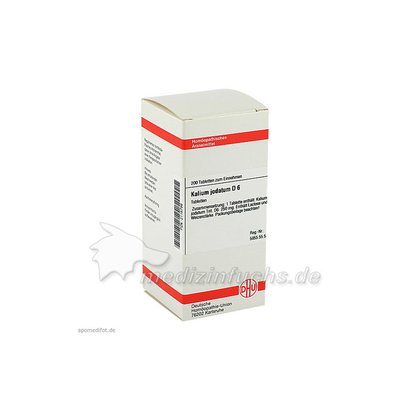 KALIUM JODAT D 6, 200 ST – PZN 2115799