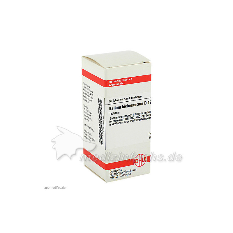 KALIUM BICHROM D12, 80 ST – PZN 2632158