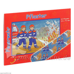 KINDERPFLASTER FEUERWEHR - BRIEFCHEN, 10 ST – PZN 9078311