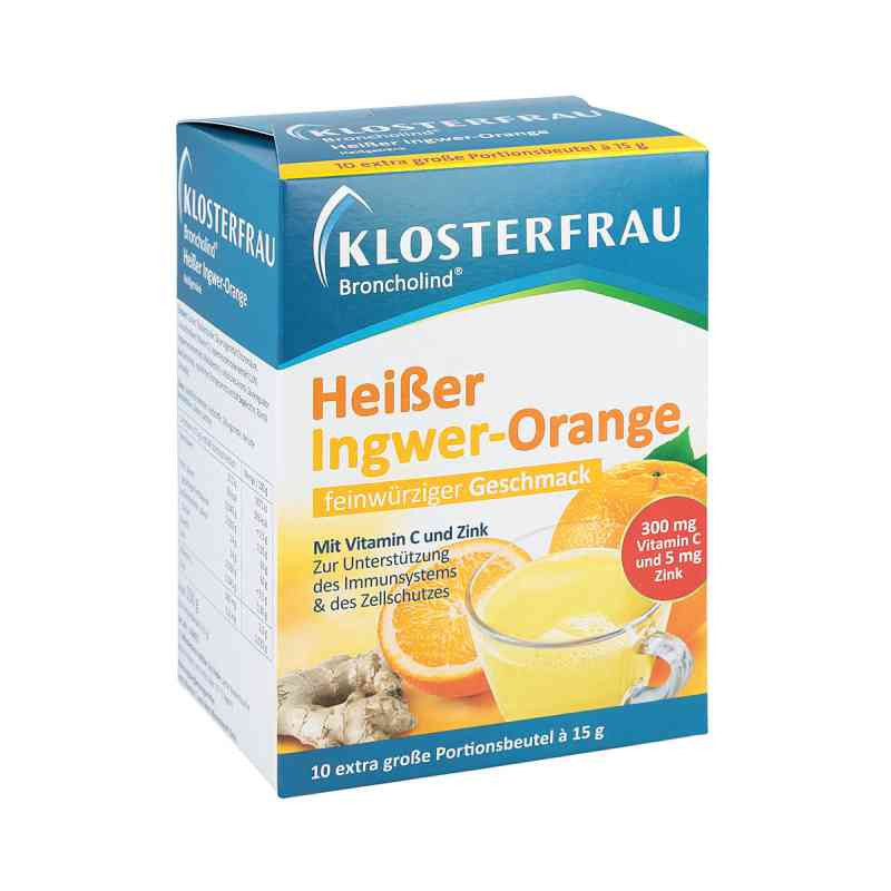 Klosterfrau Broncholind Ingwer-orange Granulat (10X15 g) – PZN 11666015