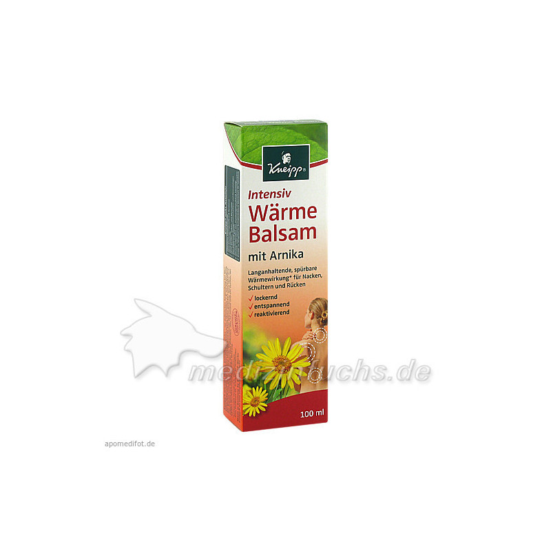 Kneipp Intensiv Wärme Balsam mit Arnika, 100 ML – PZN 428790
