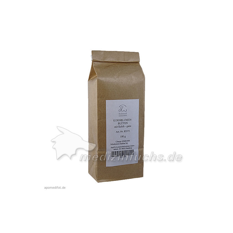Kornblumenblüten mit Kelch ganz, 100 G – PZN 10023864