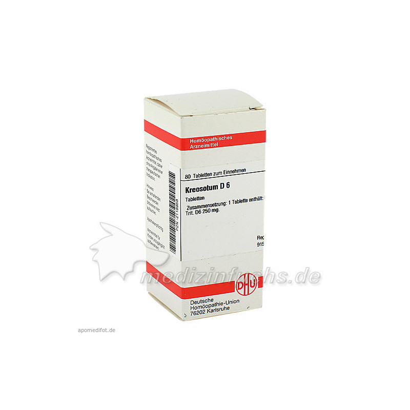 KREOSOTUM D 6, 80 ST – PZN 2118958