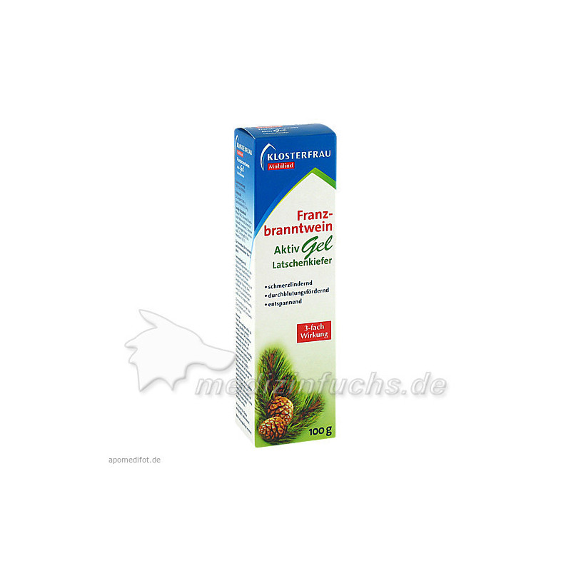 Klosterfrau Franzbranntwein Latschenkiefer Gel, 100 G – PZN 4406816