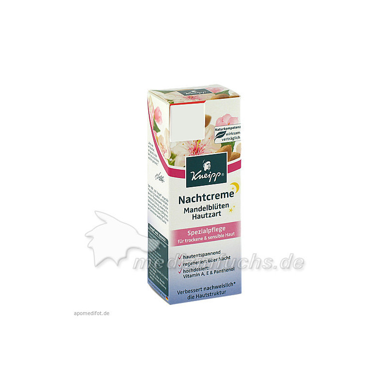 Kneipp Nachtcreme Mandelblüten Hautzart, 50 ML – PZN 6057656