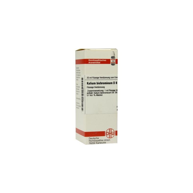 Kalium Bichromicum D 8 Dilution (20 ml) – PZN 2615852