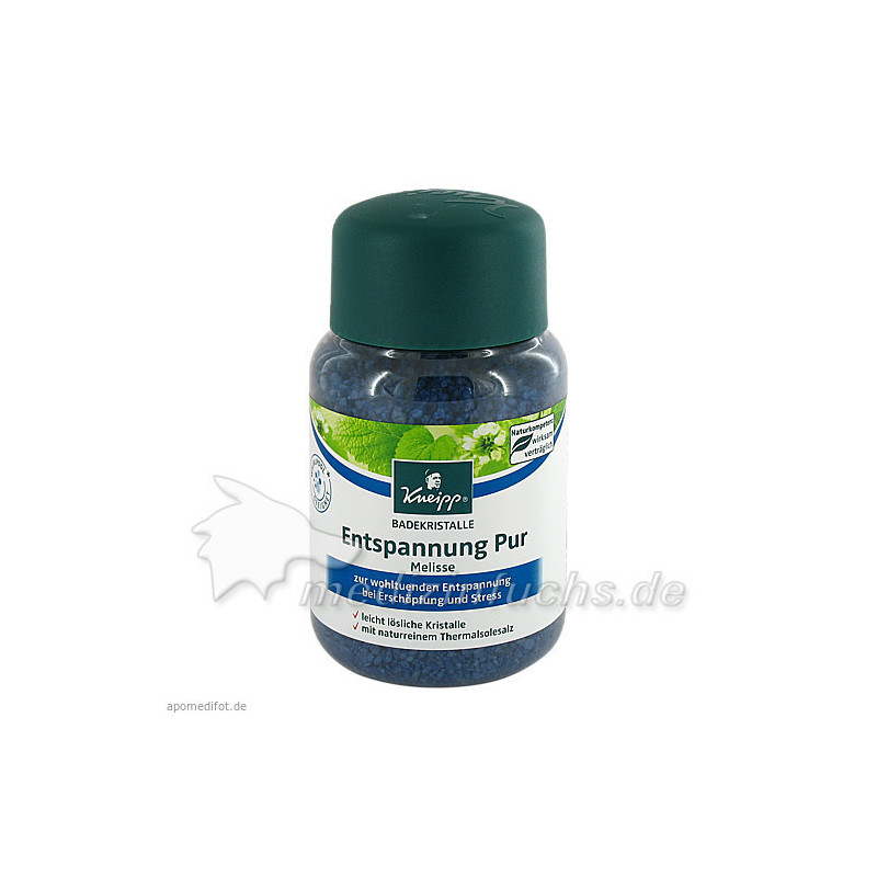 Kneipp Badekristalle Entspannung Pur Melisse, 500 G – PZN 694758