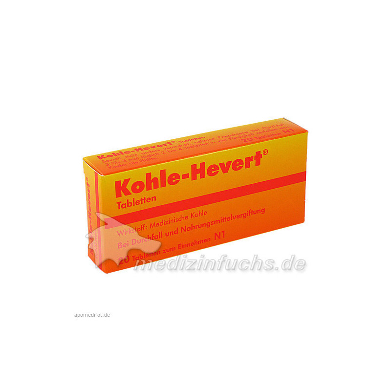 KOHLE HEVERT, 20 ST – PZN 4490231