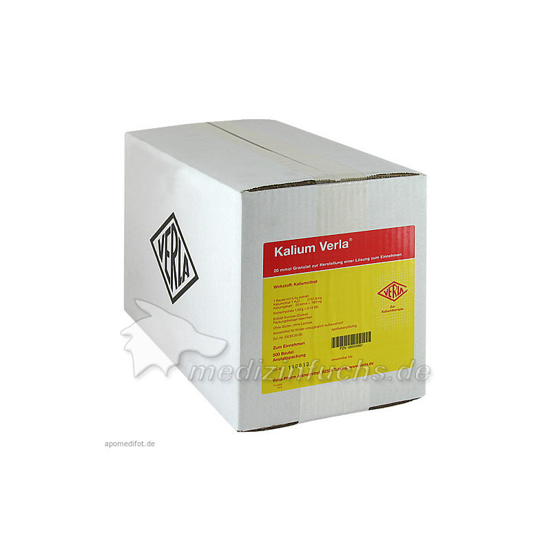 Kalium Verla Granulat, 500 ST – PZN 8503982