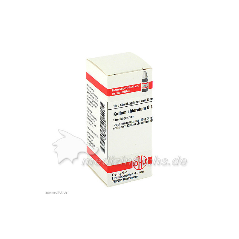 KALIUM CHLORAT D12, 10 G – PZN 3631646