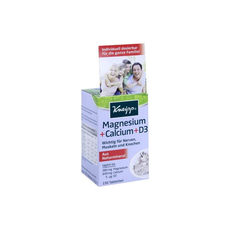 KNEIPP MAGNESIUM+CALCIUM, 150 ST – PZN 3311551