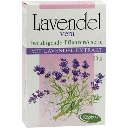 Kappus Lavendel Vera Pflanzenölseife, 50 G – PZN 2485616