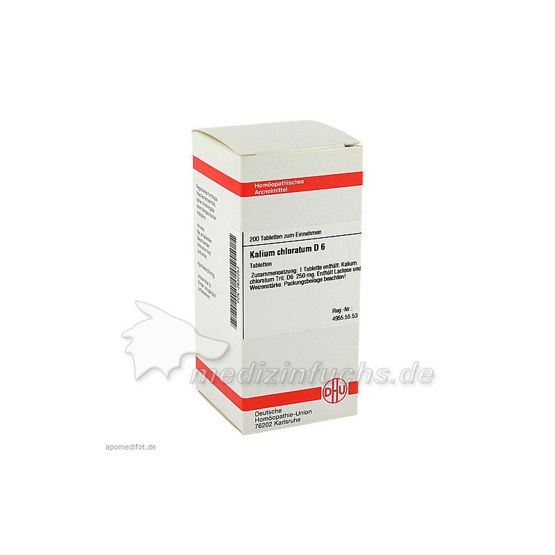 KALIUM CHLORAT D 6, 200 ST – PZN 2632253