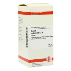 Kalium Carbonicum D 30 Tabletten (200 stk) – PZN 2925498