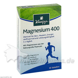 Kneipp Magnesium 400, 30 ST – PZN 4965728