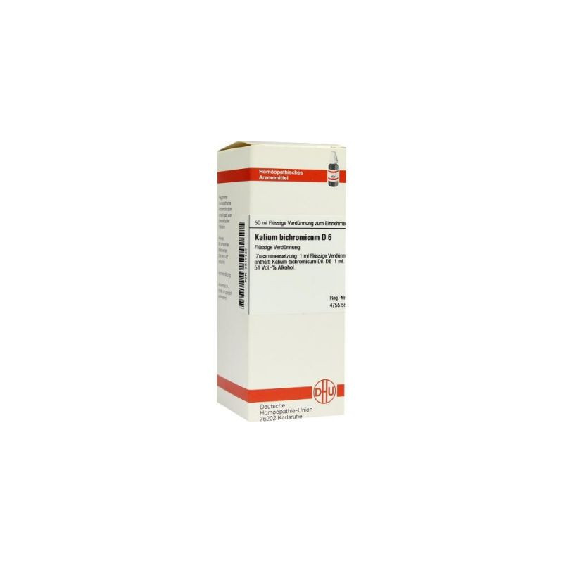 Kalium Bichromicum D 6 Dilution (50 ml) – PZN 2810140