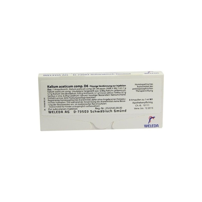 KALIUM ACET COMP D 6, 8X1 ML – PZN 1623364