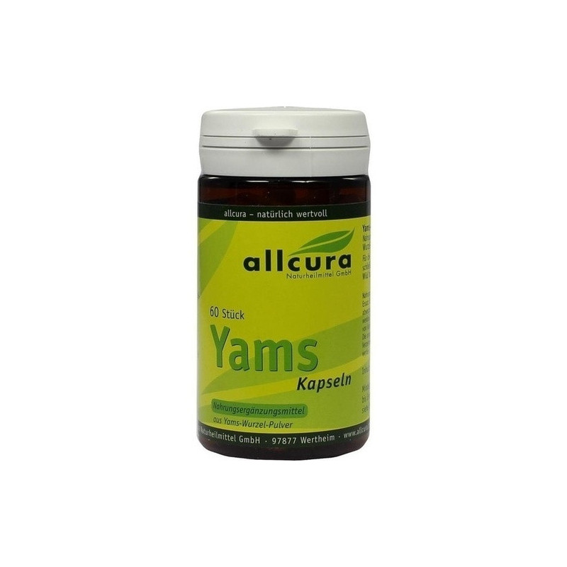 YAMS Kapseln 250 mg Yamspulver, 60 ST – PZN 4020637