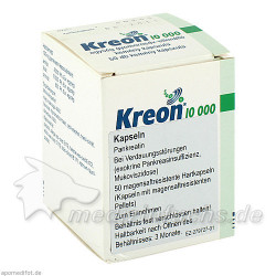 Kreon 10000 Kapseln, 50 ST – PZN 4529306