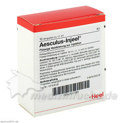 AESCULUS INJ, 10 ST – PZN 17561