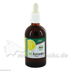 Koriander Extr. Bio 23% V/V, 100 ML – PZN 159551