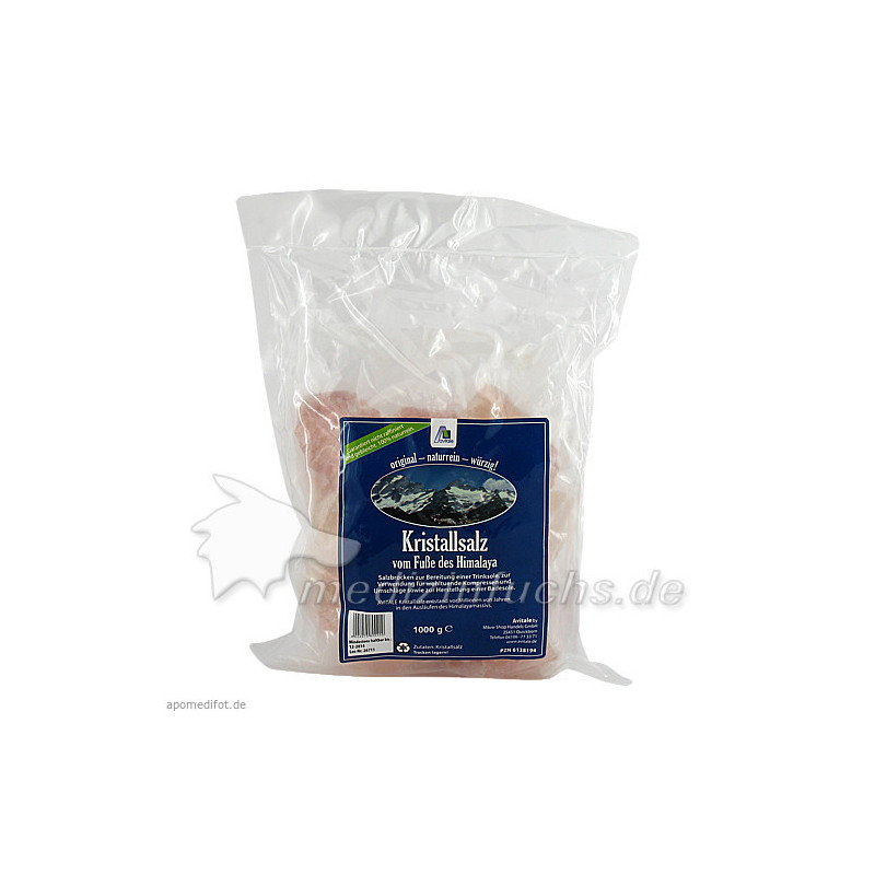 Kristallsalz Solebrocken, 1000 G – PZN 6138194
