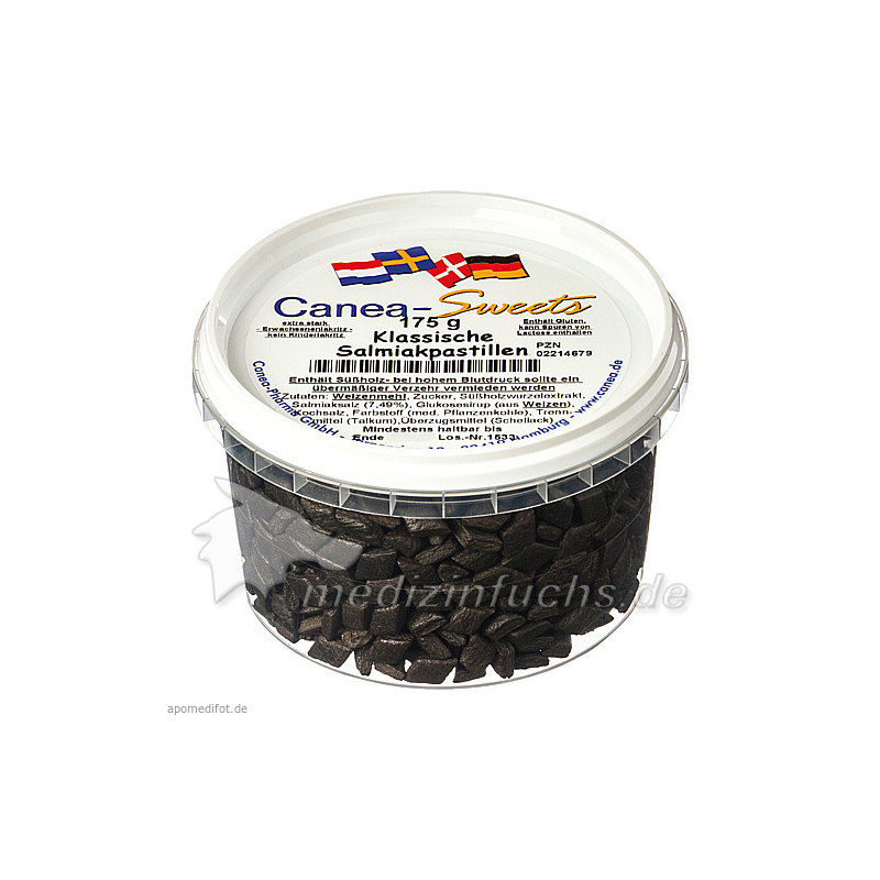 Klassische Salmiakpastillen, 175 G – PZN 2214679