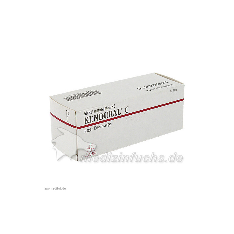 KENDURAL C, 50 ST – PZN 2036491