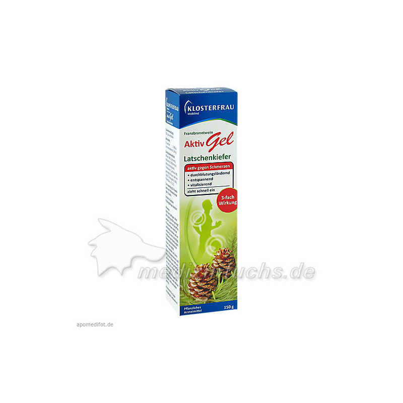 Klosterfrau Aktiv Gel Latschenkiefer, 150 G – PZN 6318513
