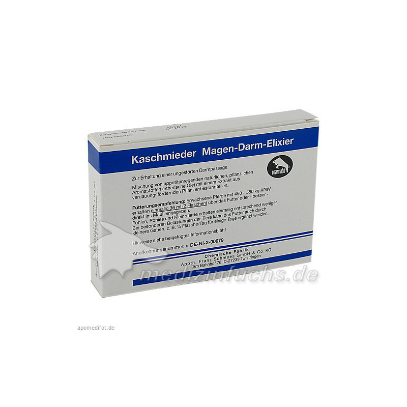 Kaschmieder Magen-Darm-Elixier VET, 6X18 ML – PZN 4073059