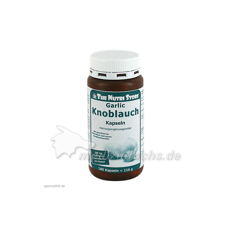 Knoblauch 500 mg geruchsarm, 180 ST – PZN 5025401