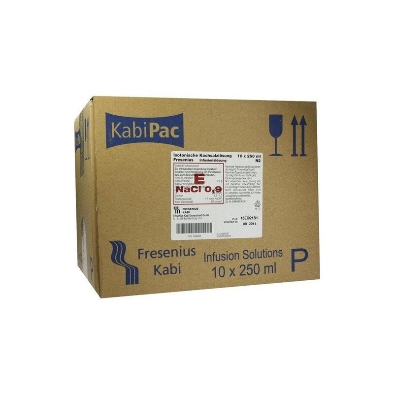 KOCHSALZ 0.9% ISOTON PL, 10X250 ML – PZN 1636355