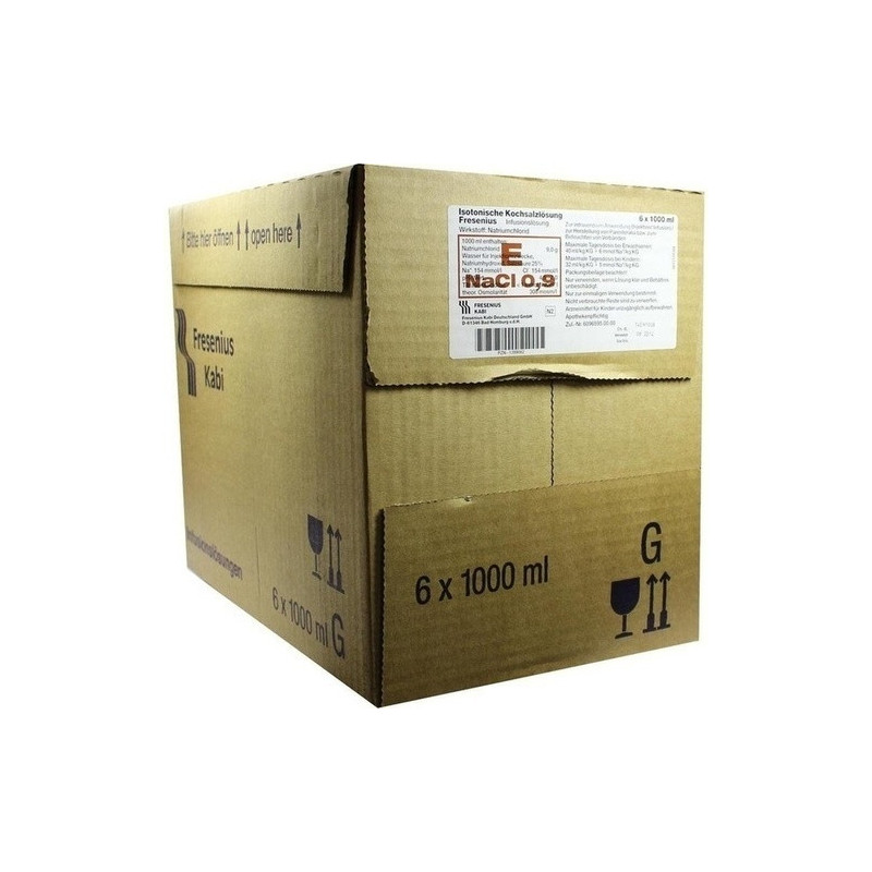 KOCHSALZ 0.9% ISOTON GL, 6X1000 ML – PZN 2138524