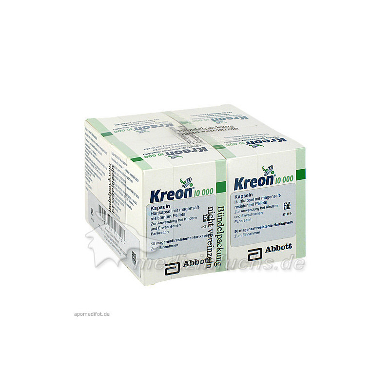 KREON 10.000 Hartkps.m.magensaftr., 200 ST – PZN 5907555