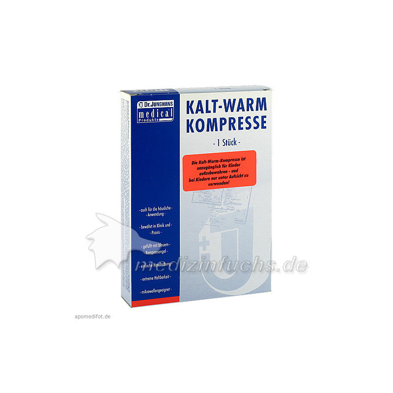 Kalt-/Warm Kompresse 13x14cm mit Vlieshülle, 1 ST – PZN 1988315