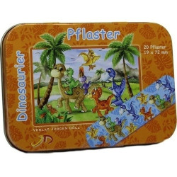 KINDERPFLASTER DINOSAURIER - DOSE, 20 ST – PZN 9077990