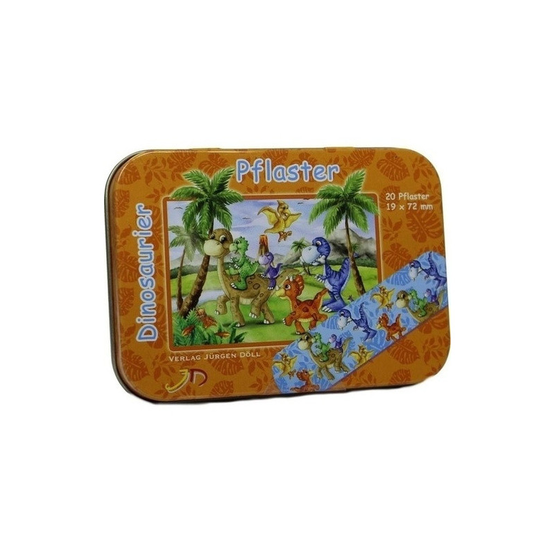 KINDERPFLASTER DINOSAURIER - DOSE, 20 ST – PZN 9077990
