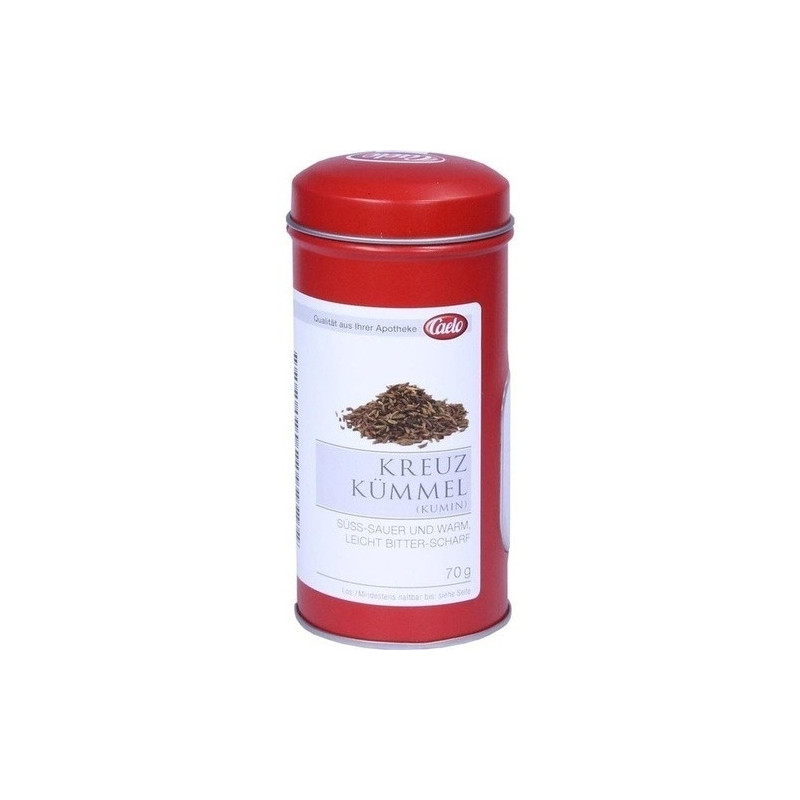 Kreuzkümmel Kumin ganz Blechdose Caelo HV-Packung, 70 G – PZN 11032500