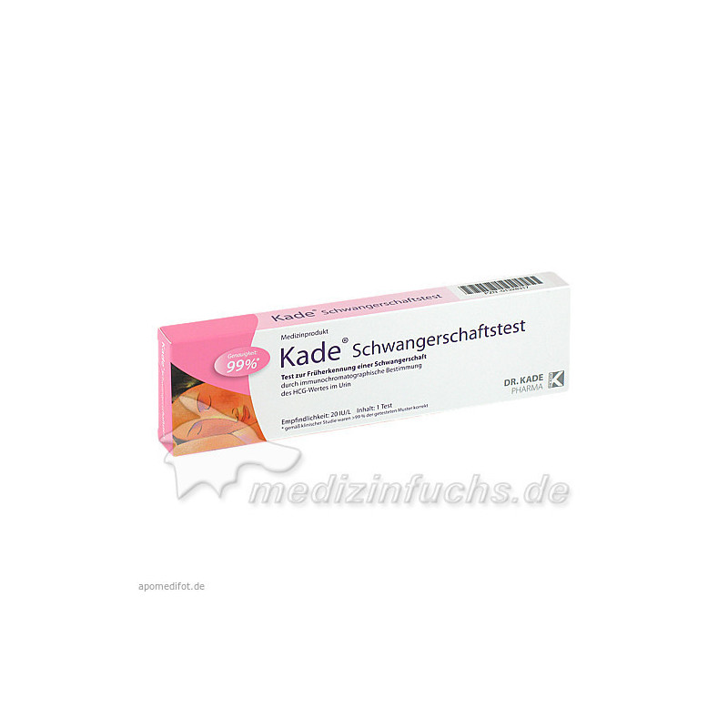 Kade Schwangerschaftstest, 1 ST – PZN 1328317