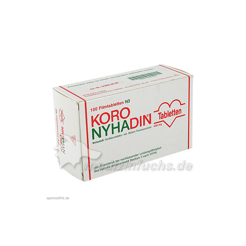 Koro-Nyhadin, 100 ST – PZN 1501431