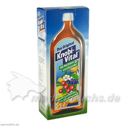 KnobiVital mit Weißdorn + Holunder, 960 ML – PZN 7748552