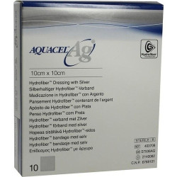 Aquacel AG 10x10cm, 10 ST – PZN 5502835