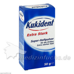 KUKIDENT Haftpulver extra stark, 50 G – PZN 2003741