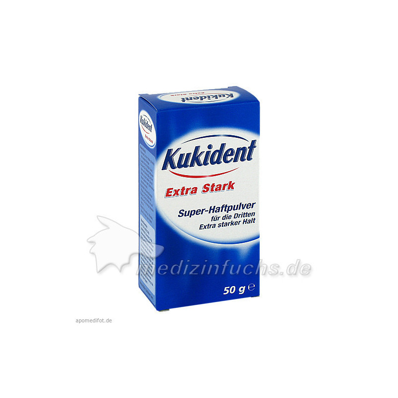 KUKIDENT Haftpulver extra stark, 50 G – PZN 2003741