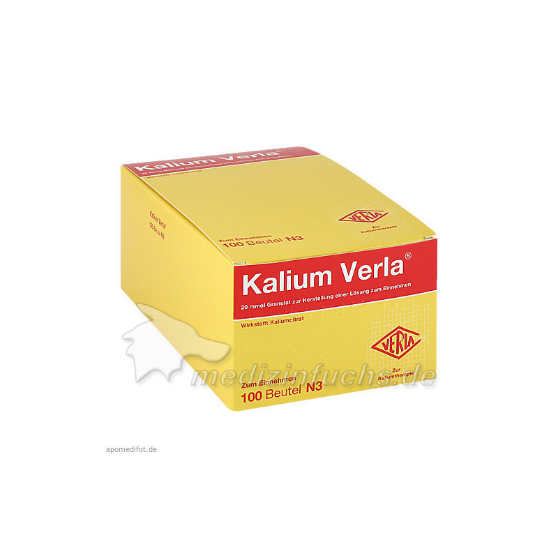 Kalium Verla Granulat, 100 ST – PZN 7712896