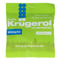 Krügerol Halsbonbons Wildapfel mit Zucker (50 g) – PZN 11539021